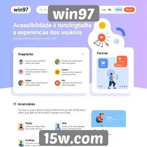Acessibilidade no site win97 melhora a experiência do usuário